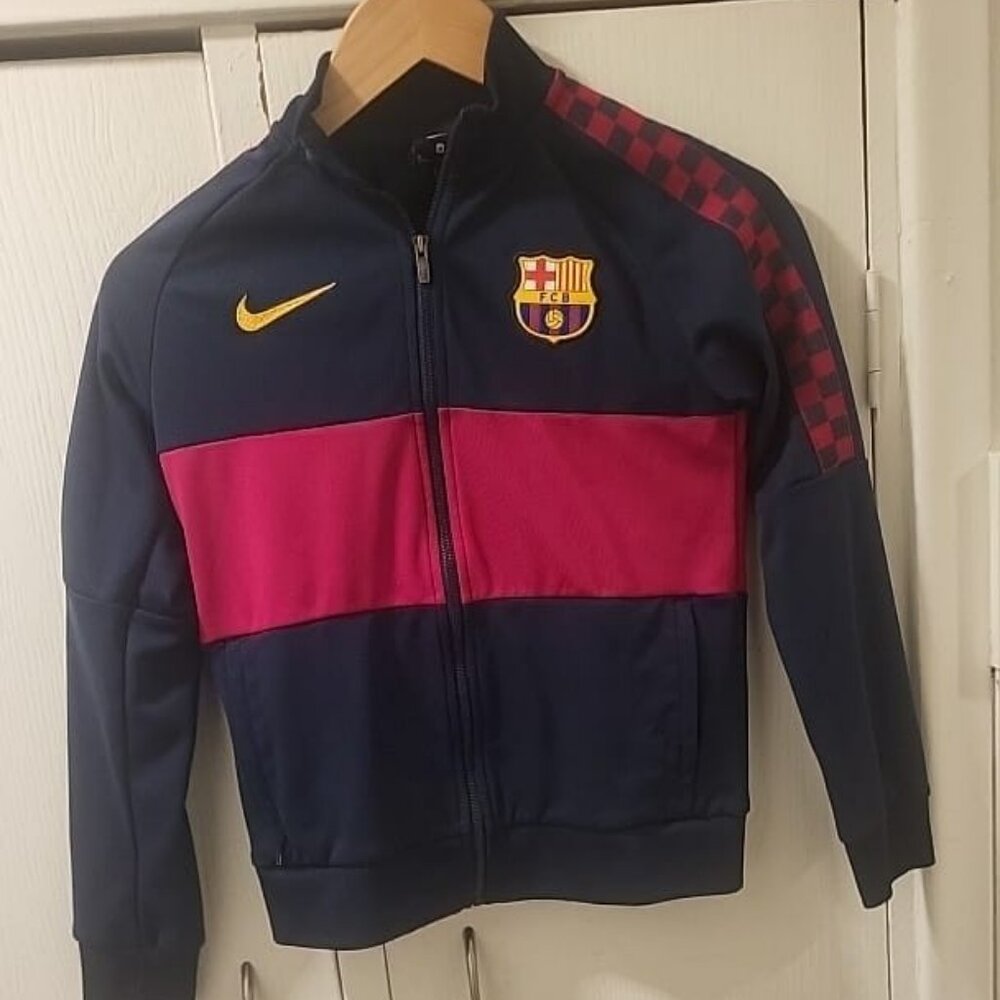 Nike FC Barcelona Track Jacket for boys 10-12 years old